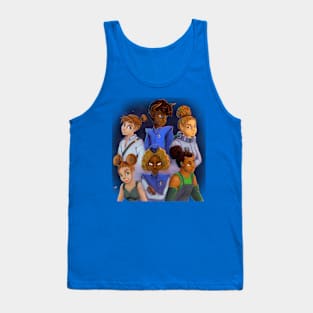 The House of Afros, Capes & Curls: The Rebel Faction Tank Top